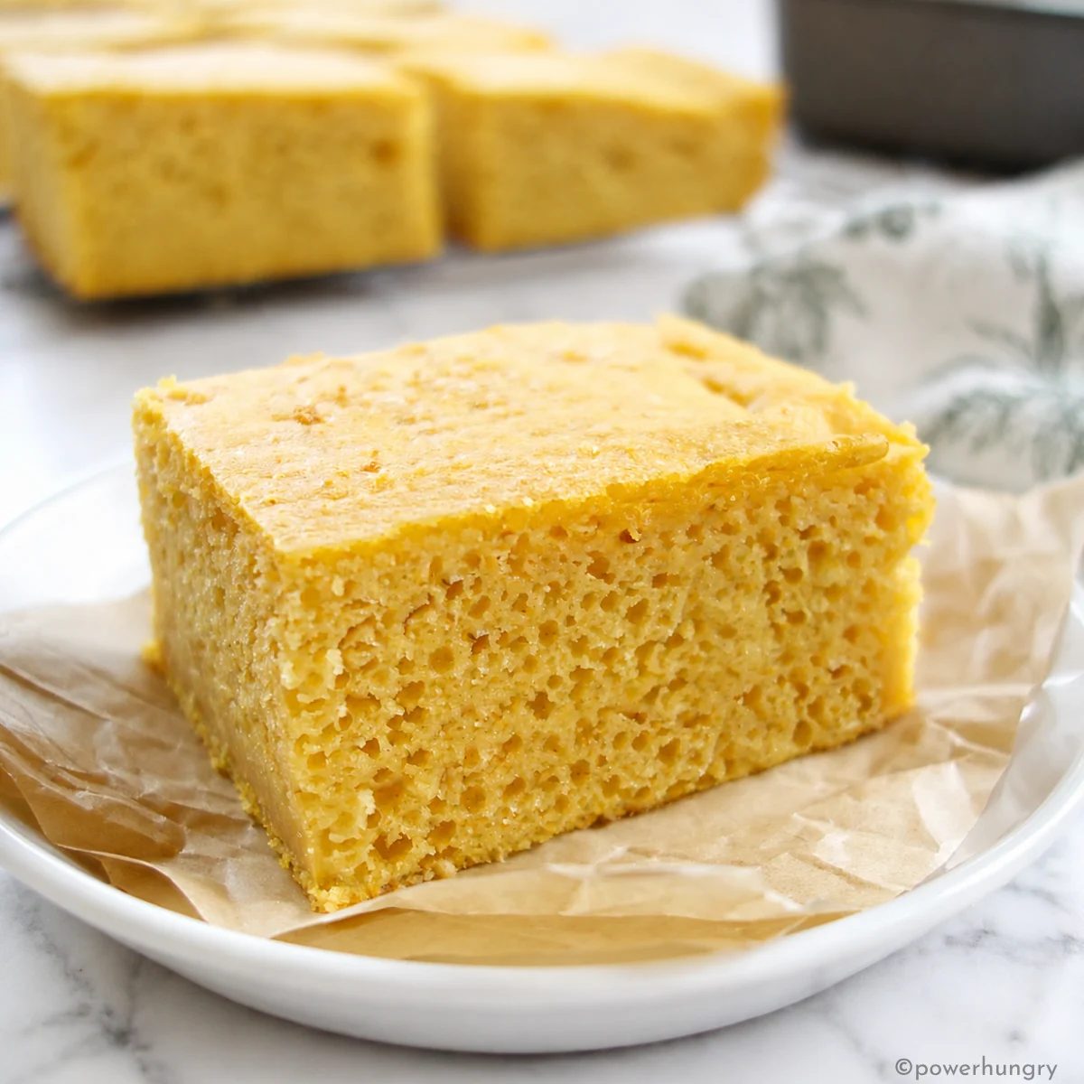 Straightforward Corn Free Cornbread (Vegan, Grain-Free)