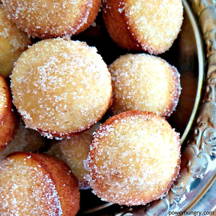 Oat Almond Donut Muffins (Vegan, Oil-free, GF)