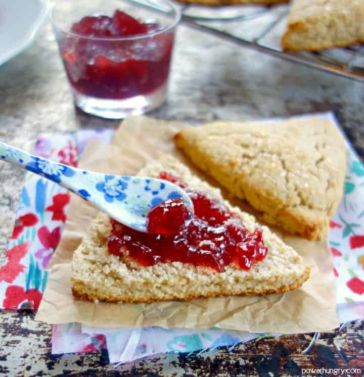 Oat and Coconut Flour Scones (Vegan, Gluten-Free)