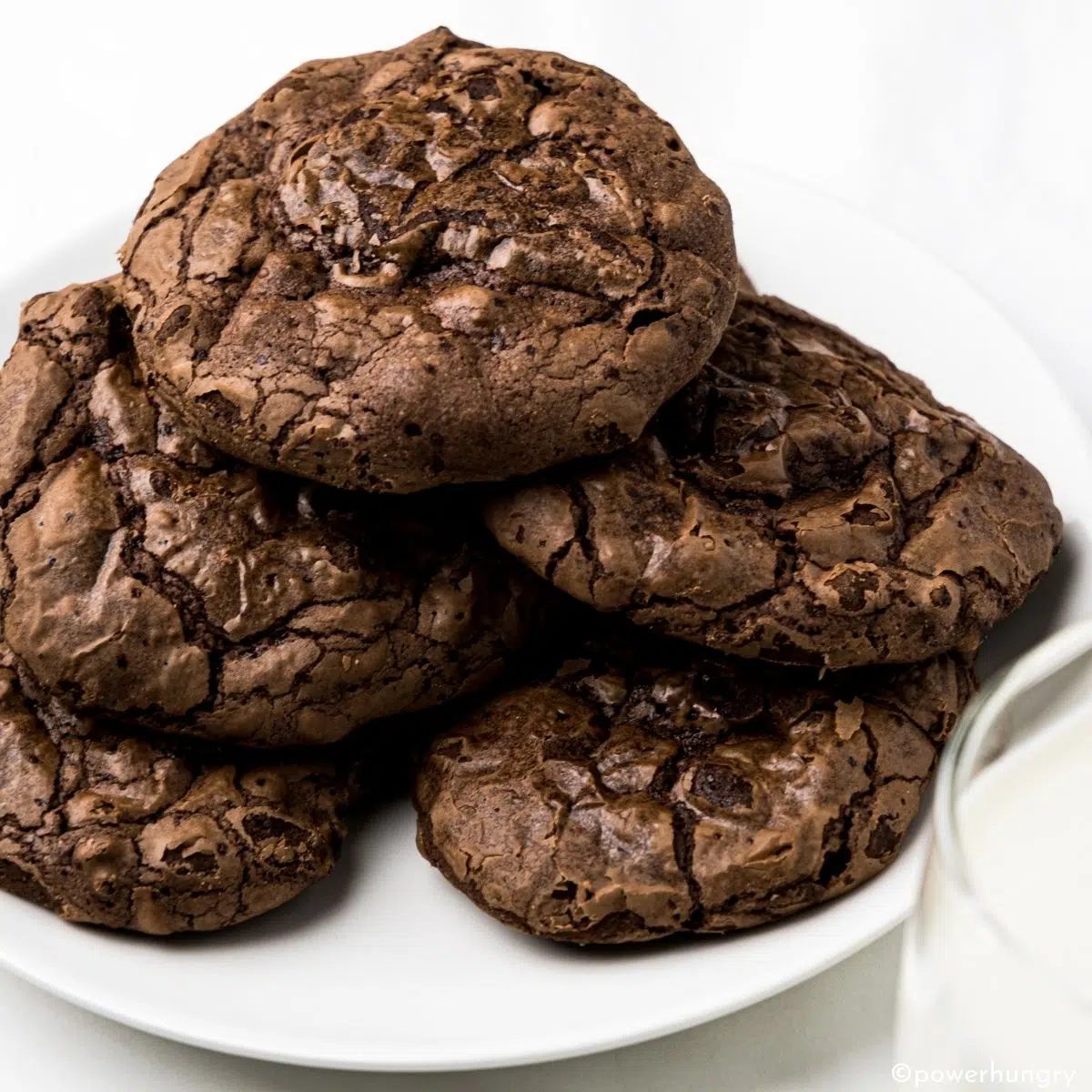 Oat Flour Brownie Cookies (Vegan, GF)