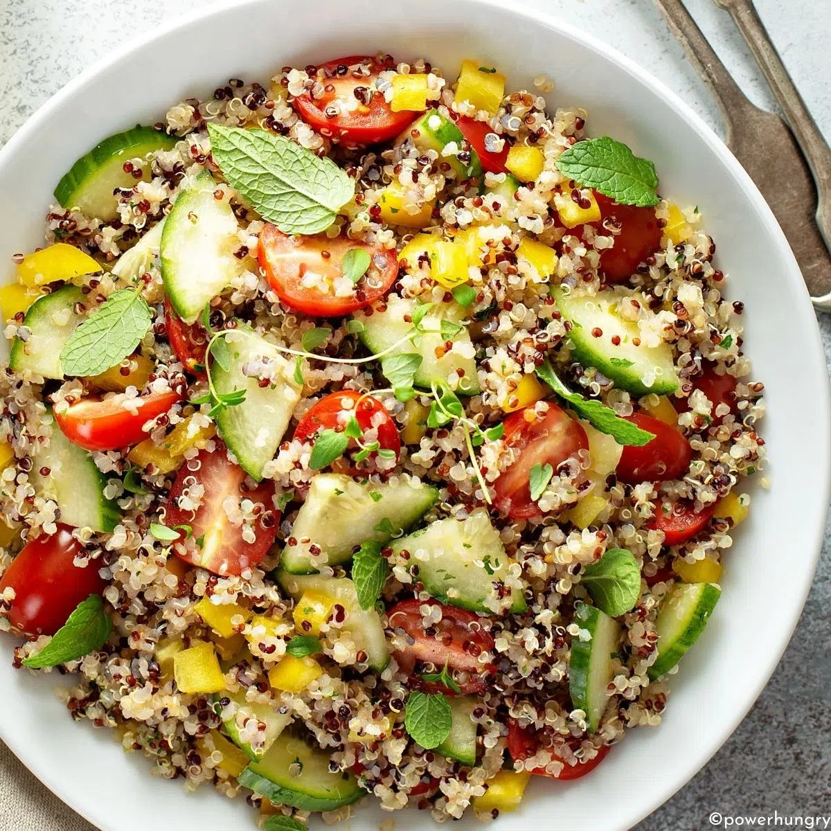 Oil-Free Quinoa Salad