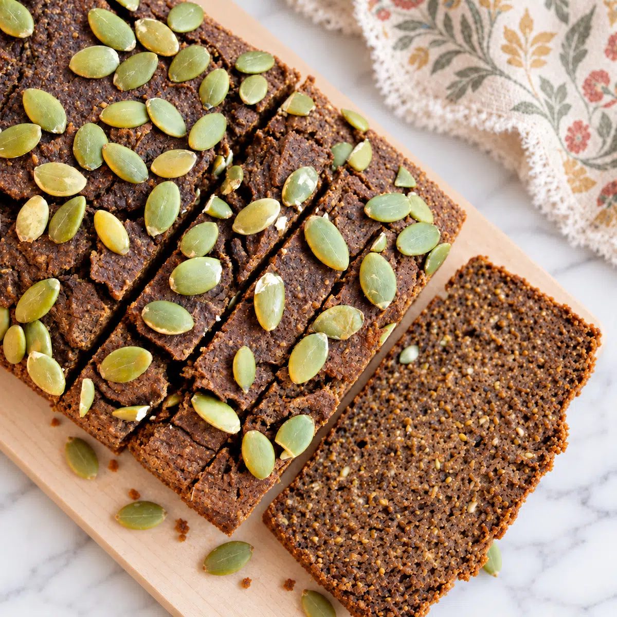 Buckwheat Pumpkin Bread (Vegan, Gluten-Free & Oil-Free)