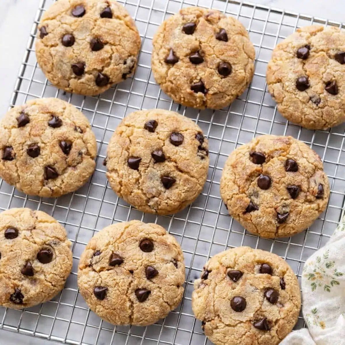 Vegan Oil-Free Almond Flour Chocolate Chip Cookies (Grain-Free)