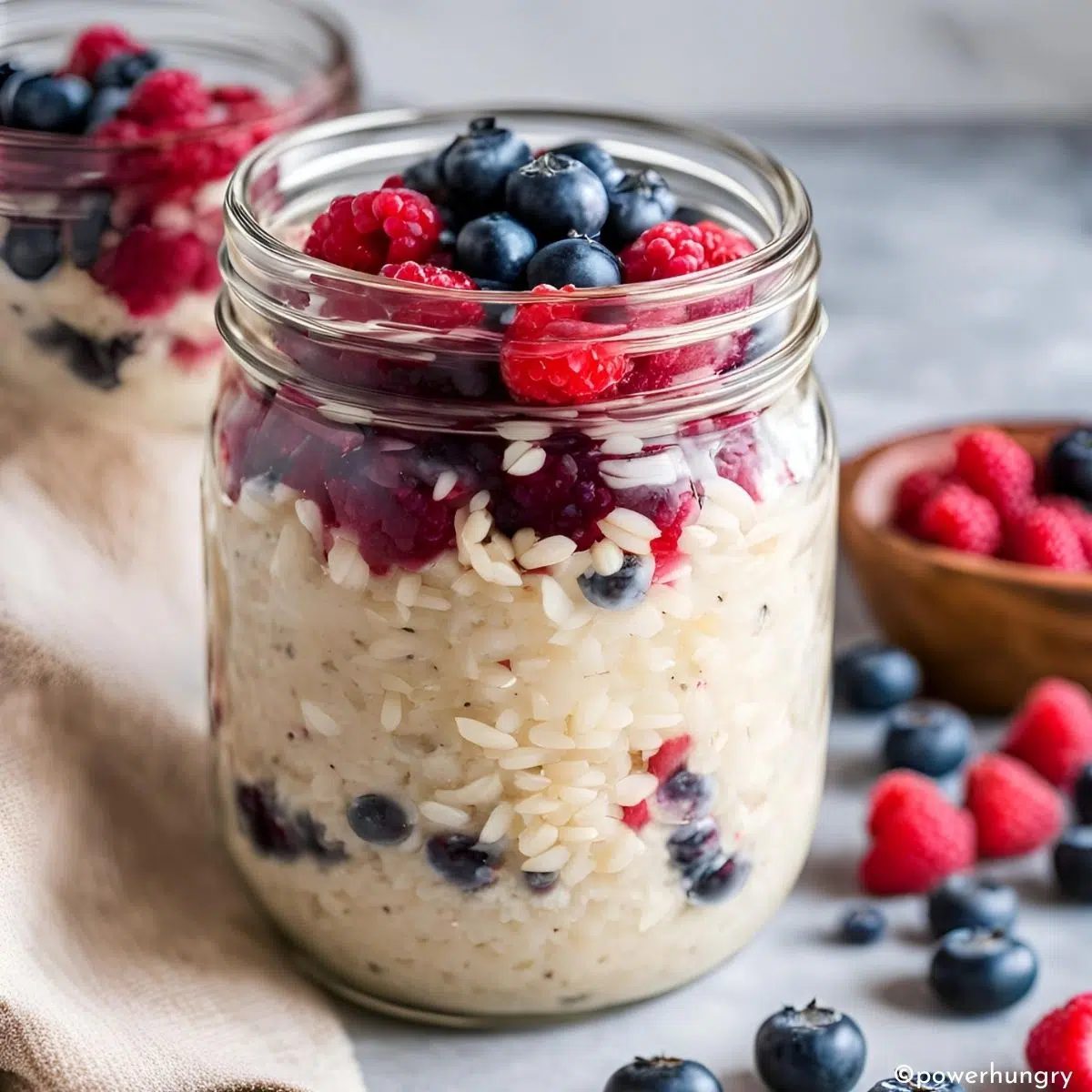 Overnight Brown Rice Porridge (High Protein)