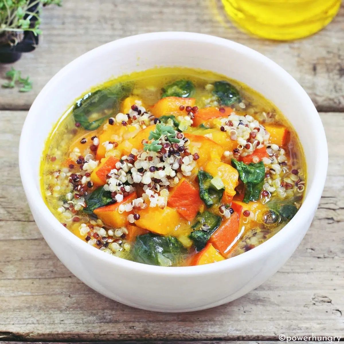 Quinoa Minestrone (V, GF, Oil-free)