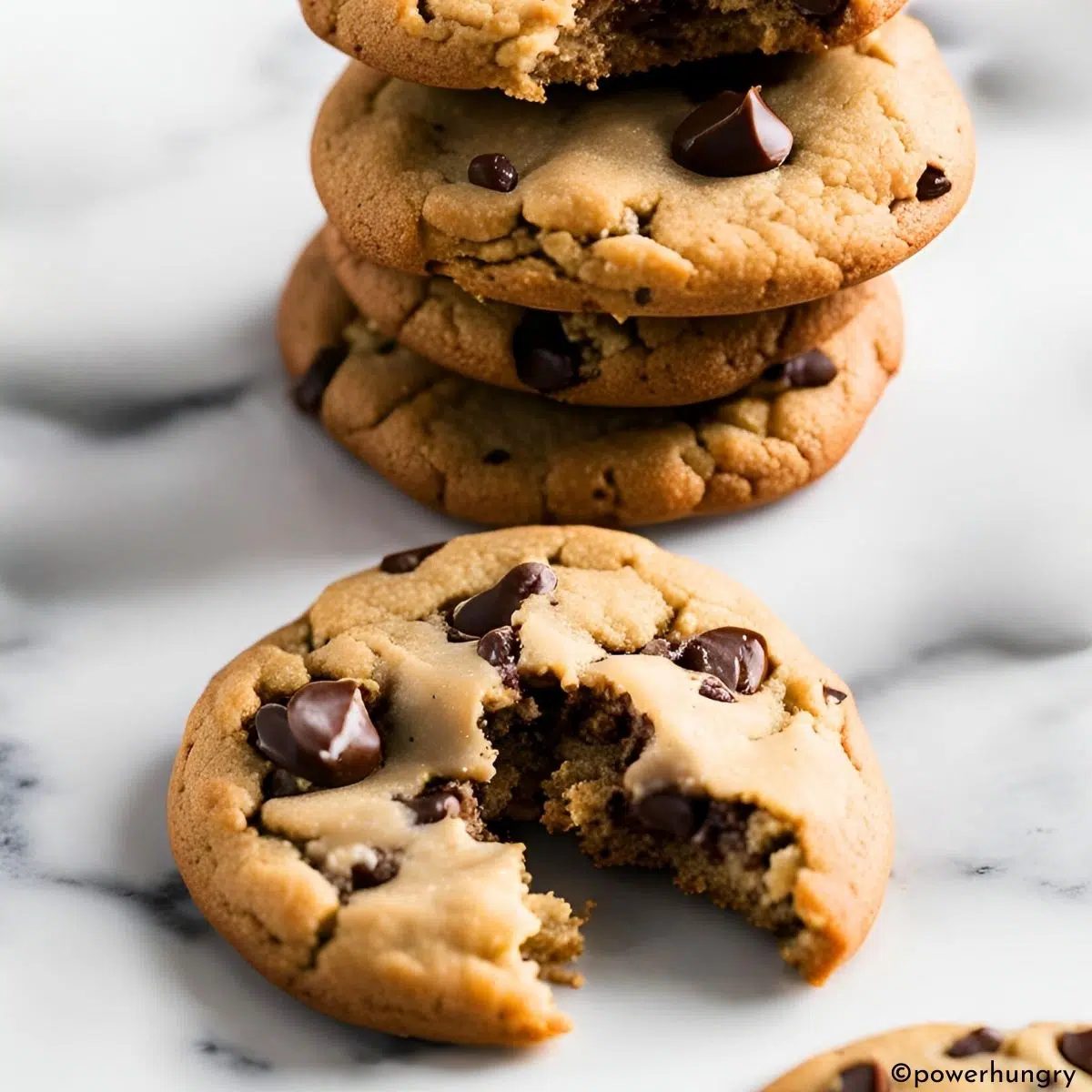 Quinoa Flour Chocolate Chip Cookies (V, GF, Oil-Free)