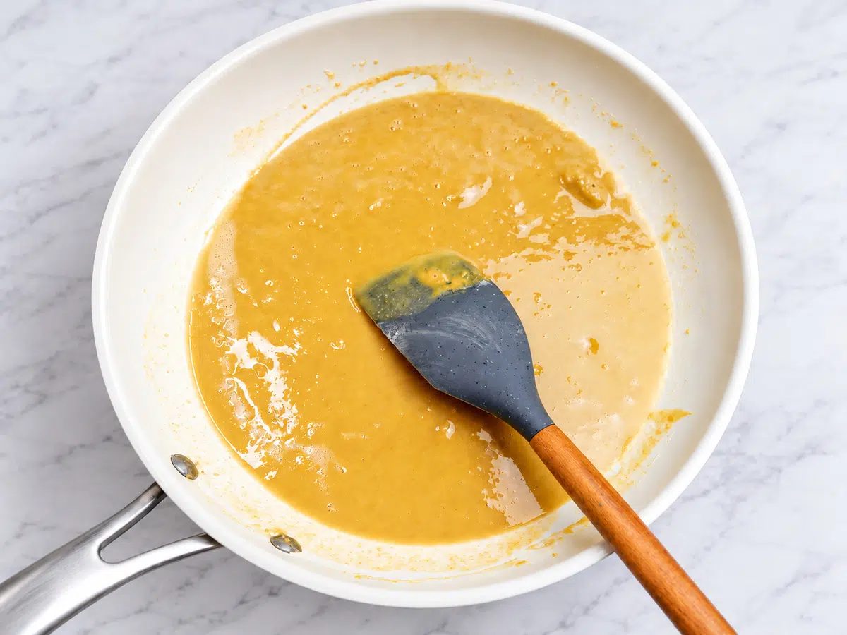 added chickpea flour for roasted chickpea butter