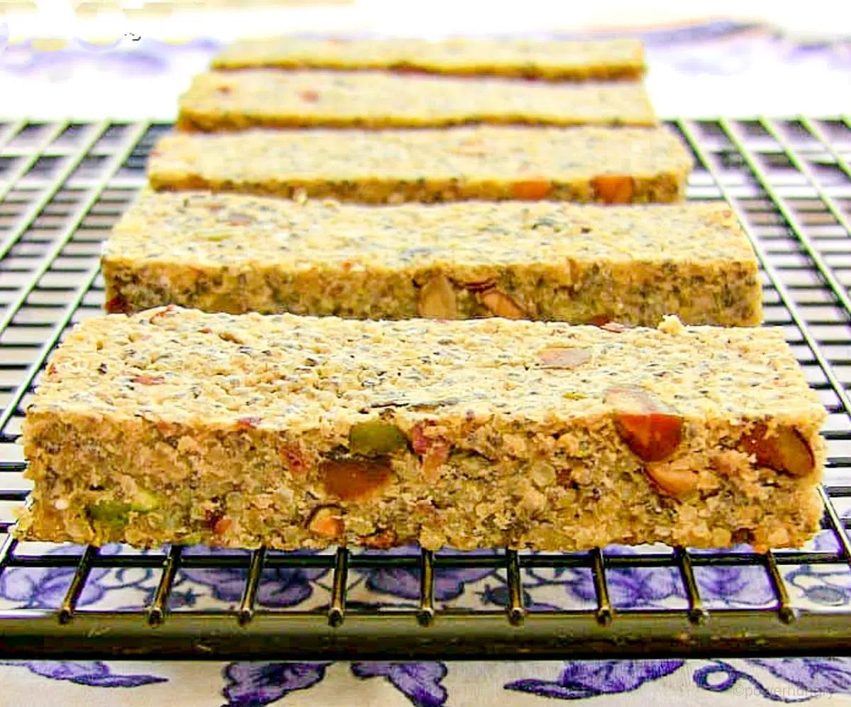 Vegan Savory Power Bars (Gluten-Free)