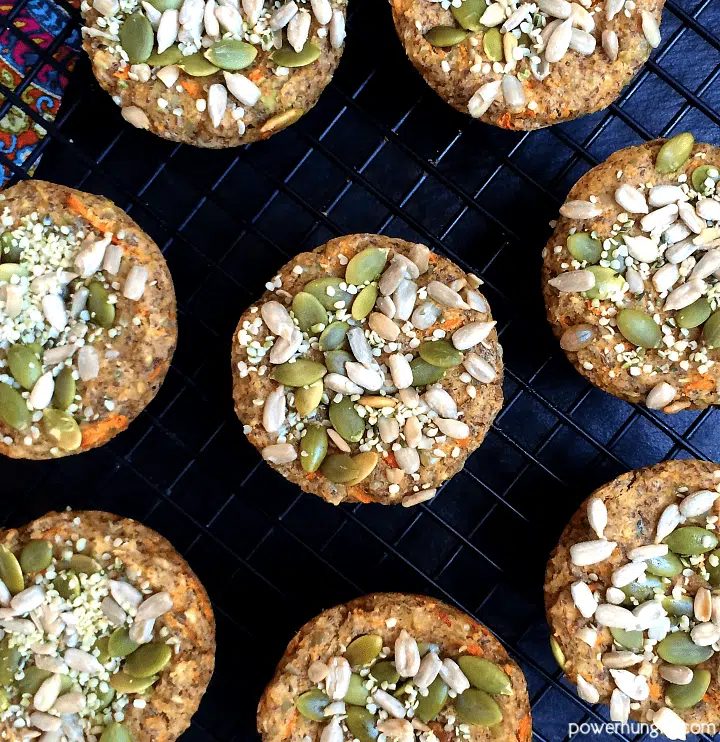 Savory Vegan Protein Bars (GF, oil-free)