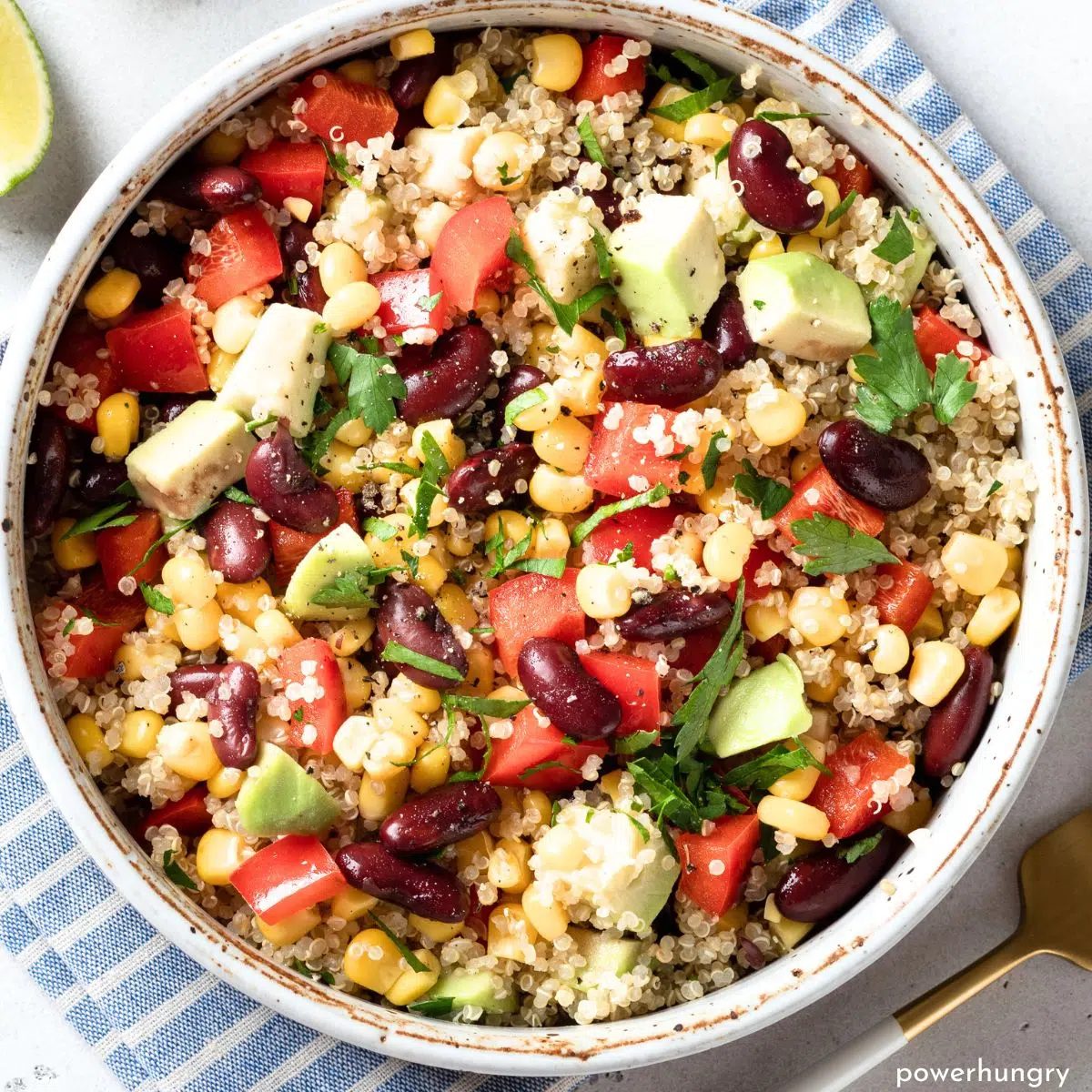 Southwestern Quinoa Salad (High Protein, No Oil)