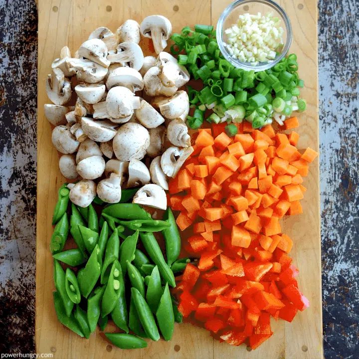 Ingredients for Stir-Fried Steel Cut Oats {vegan, gluten-free, straightforward}