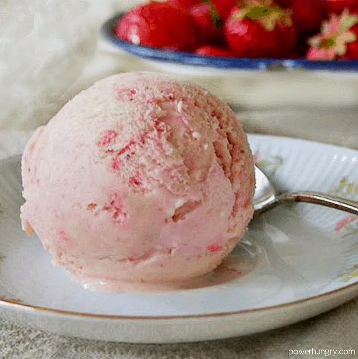 Strawberry Hemp Ice Cream (Nut-Free, Coconut-Free)