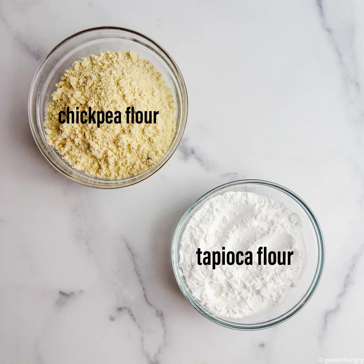 ingredients for grain-free vegan tortillas
