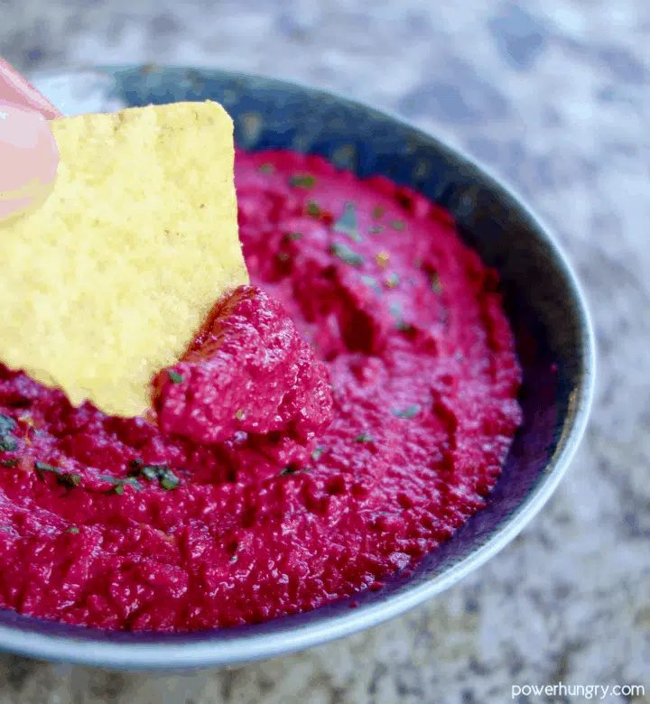 Beet & Toasted Pepita Dip (Oil-free)