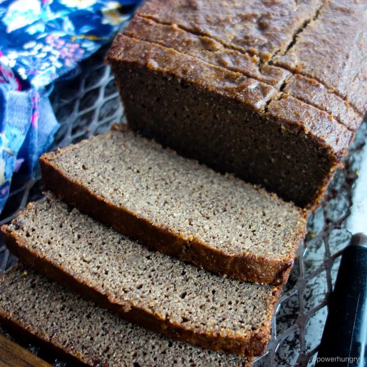Vegan Buckwheat Flour Banana Bread (Gluten-Free)