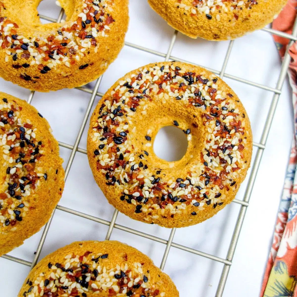 Straightforward Chickpea Flour Bagels (Vegan, Gluten-Free)