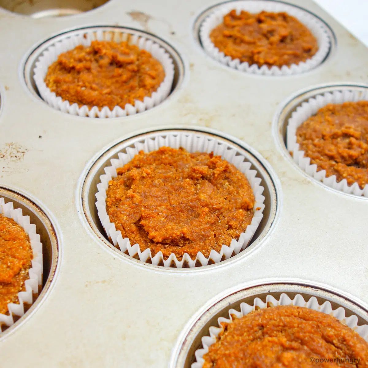 baked vegan coconut flour pumpkin muffins