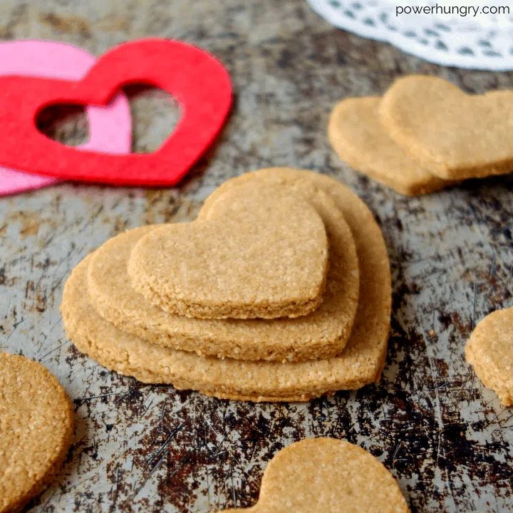 2 Ingredient Almond Flour Cut-Out Cookies (Vegan, keto option)