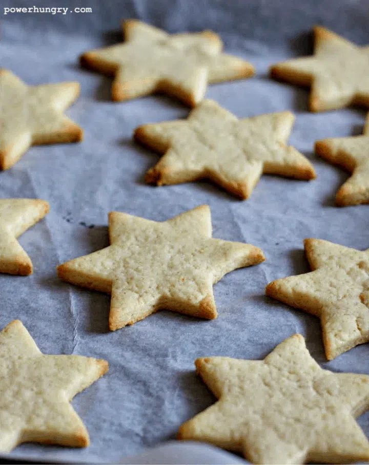 Coconut Flour Cut-Out Cookies (Vegan, Grain-free)