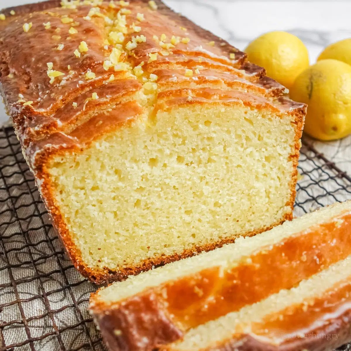 Vegan Almond Flour Lemon Loaf (Grain-Free)