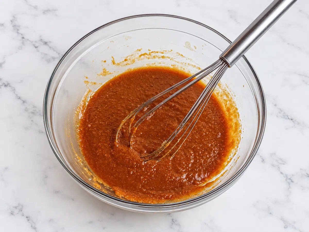 vegan almond flour pumpkin bread wet ingredients and psyllium