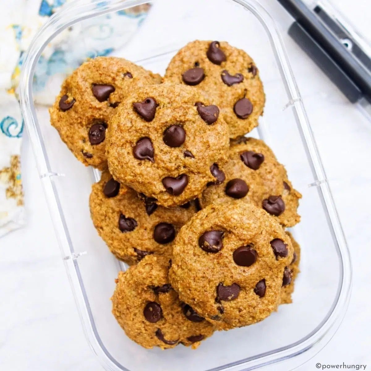 cookies in storage container