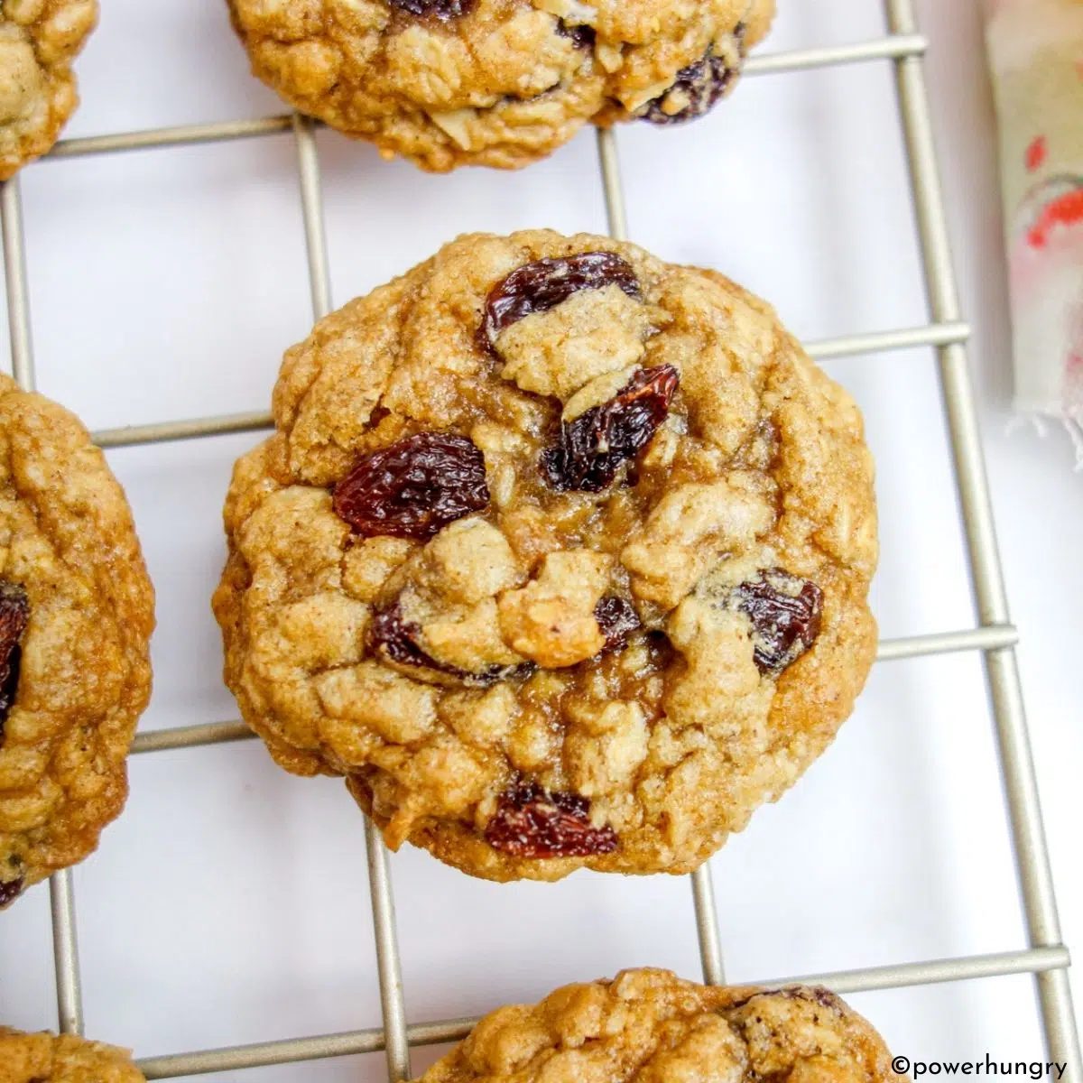 Vegan Oil-Free Oatmeal Raisin Cookies (Gluten-Free)