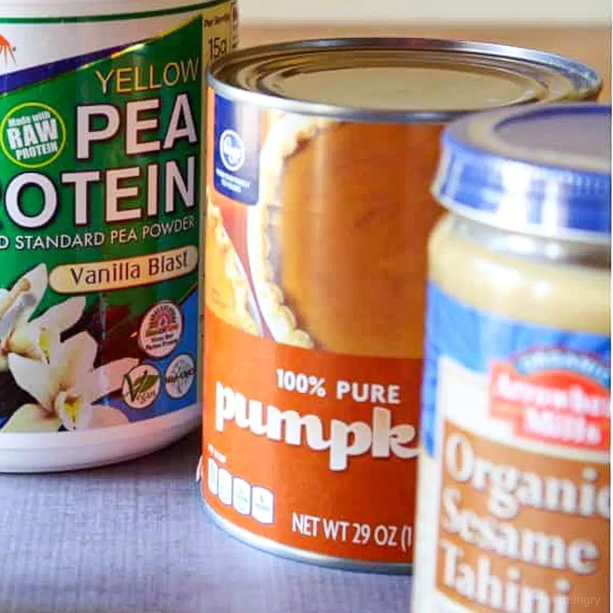 ingredients for pumpkin cranberry protein balls