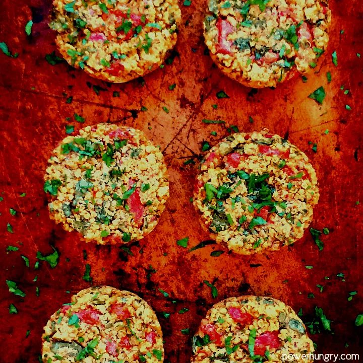 Vegan Quinoa Muffin Tin Burgers (Gluten-free)