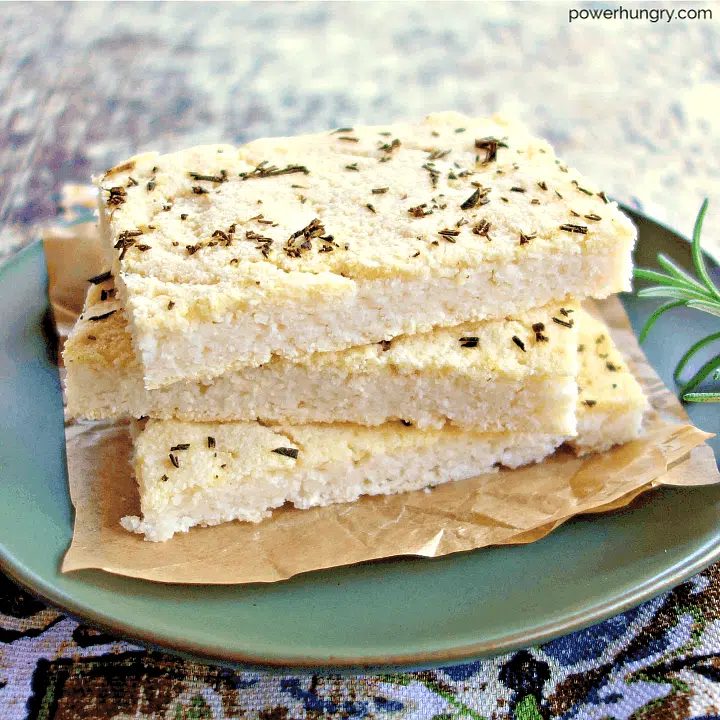 4-Ingredient White Bean Flatbread (Vegan, Grain-Free)