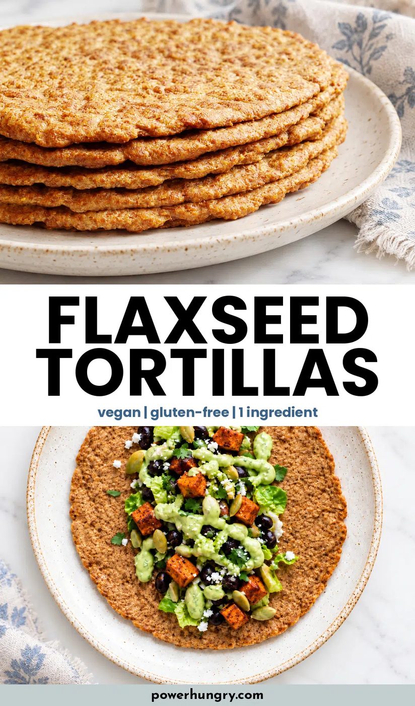 flaxseed tortillas pinterest pin