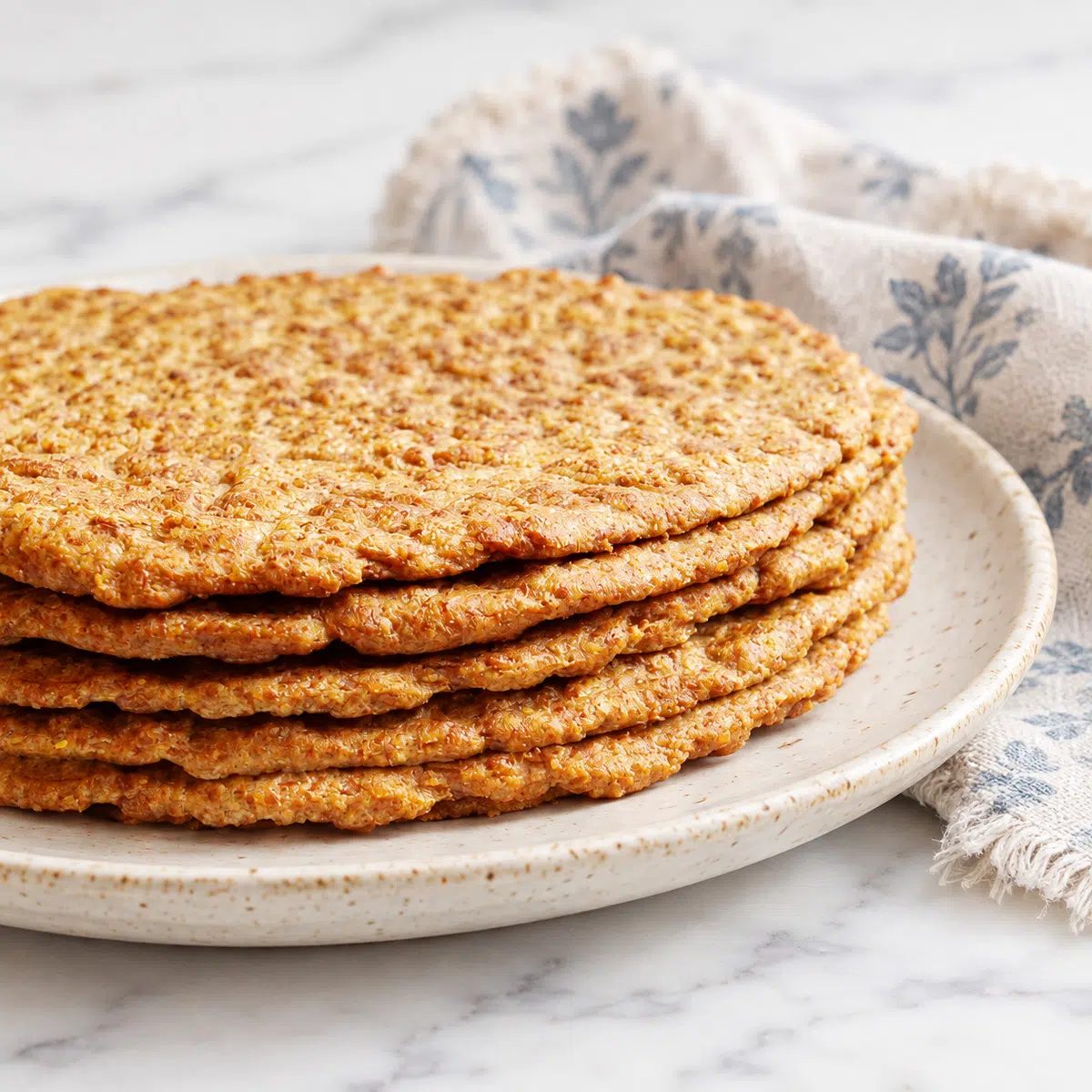 Flaxseed Tortillas (1 Ingredient, Soft & Flexible)
