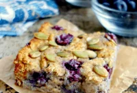 Wholesome Vegan Grain-Free Blueberry Bake