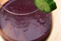Invigorating Blackberry Cucumber and Mint Smoothie