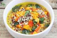 Wholesome Vegan Gluten Free Oil Free Quinoa Minestrone