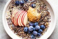 High Protein Quinoa Porridge