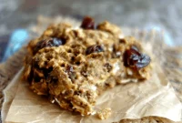 Wholesome Gluten-Free Oil-Free Vegan Oatmeal Raisin Cookies Without Flour