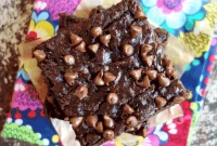 Quick Fudgy Banana Brownies Vegan Gluten Free Oil Free