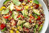 Vibrant Oil-Free Quinoa Bowl