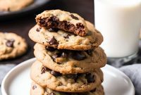 Decadent Oil-Free Vegan Chocolate Chip Cookies