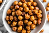 Guilt-Free Crispy Protein Chickpeas