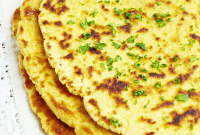 Vegan Gluten-Free Chickpea Naan