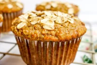 Wholesome Vegan Peanut Butter Banana Oat Muffins Gluten Free Oil Free