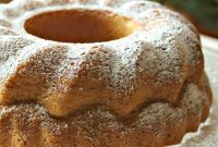 Luscious Vegan Gluten-Free Vanilla Bundt Cake