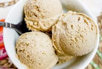 Creamy 4-Ingredient No-Churn Vegan Vanilla Sunflower Seed Ice Cream