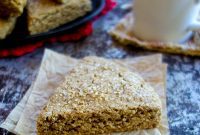 Gingerbread Coconut Oat Scones: Vegan & Gluten-Free Holiday Treats