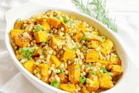 Roasted Sweet Potato and Sorghum Medley