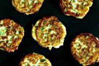 Grain Free Vegan Chickpea Flour Zucchini Fritters