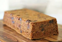 Wholesome Vegan Cinnamon Raisin Almond Flour Bread Oil Free and Gluten Free