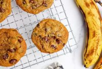 Wholesome Chocolate Chip Banana Bread Cookies: Vegan, Gluten-Free, Oil-Free